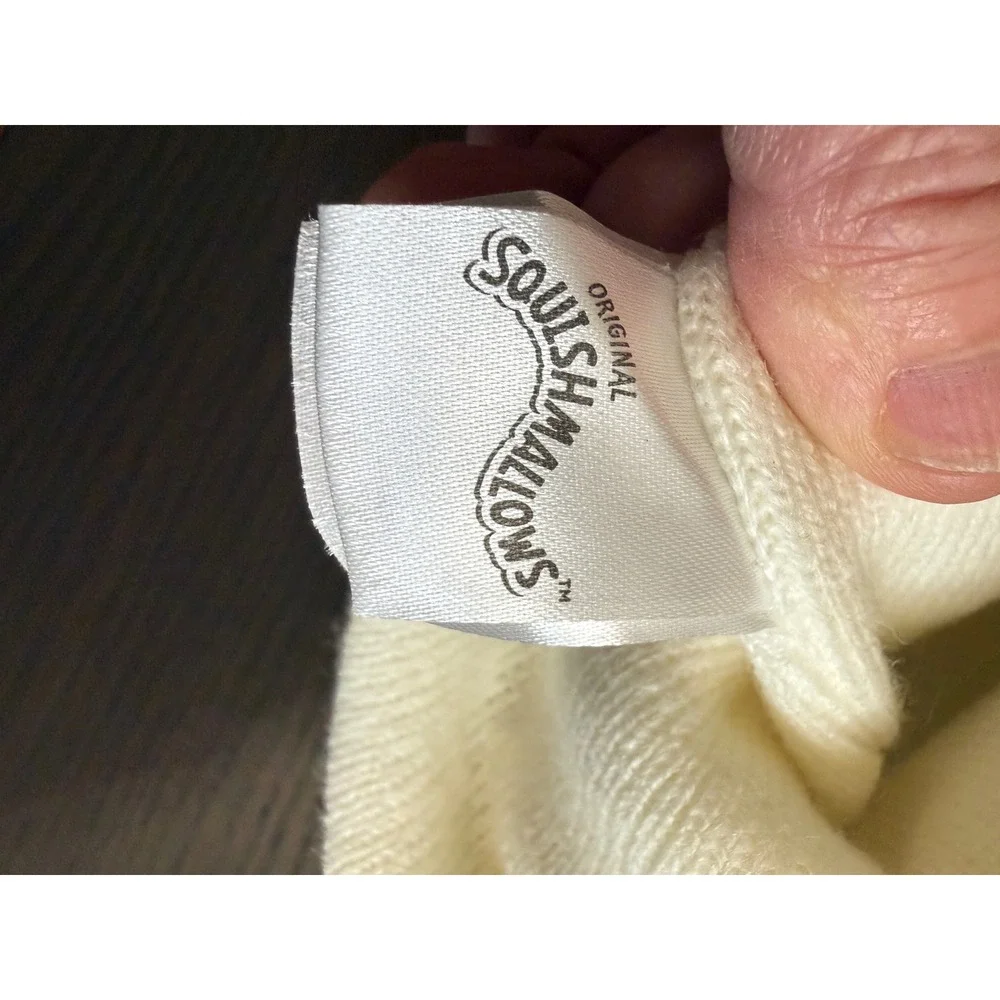 Squishmallows Cam the Cat Beanie Hat Cream‎ Calico Knit Winter Cap Kids One Size